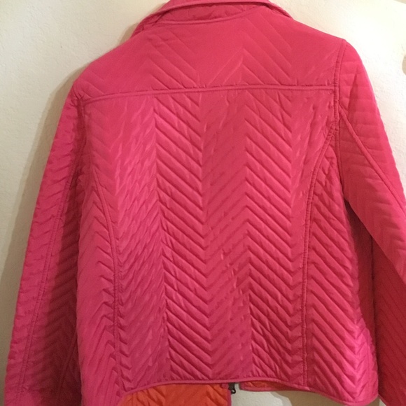 Travel Smith Women's Pink and Orange Jacket - Picture 5 of 7